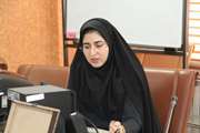 دفاع از پایان نامه الهه حیدری، دانشجوی کارشناسی ارشد رشته هماتولوژی آزمایشگاهی و علوم انتقال خون دانشکده علوم پیراپزشکی