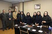 تقدیر جمعی از اعضای هیئت رئیسه دانشکده علوم پیراپزشکی به مناسبت فرا رسیدن روز منابع انسانی از همکاران واحد اداری