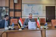 دفاع از پایان نامه مرتضی اسکندر مهدی البیرمانی دانشجوی بین الملل کارشناسی ارشد رشته تکنولوژی هوشبری دانشکده پیراپزشکی