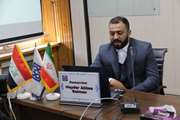 دفاع از پایان نامه حیدر عباس سلمان البو جاسم  دانشجوی بین الملل کارشناسی ارشد رشته تکنولوژی هوشبری دانشکده پیراپزشکی