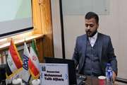 دفاع از پایان نامه محمد طالب سلیم دانشجوی بین الملل کارشناسی ارشد رشته تکنولوژی هوشبری دانشکده پیراپزشکی