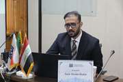برگزاری جلسه دفاع از پایان‌نامه یاسر حازم شاکر هذیلی، دانشجوی بین‌الملل رشته هوشبری