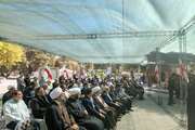 حضور معاون فرهنگی و دانشجویی و جمعی از همکاران دانشکده پیراپزشکی در آیین عطرافشانی مزار شهدای گمنام