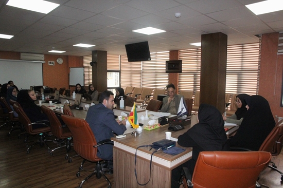 جلسه هماهنگی کارکنان واحد آموزش جهت برگزاری امتحانات با حضور رئیس دانشکده، برگزار شد. 