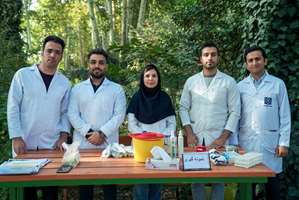 ارائه خدمات پایش سلامت توسط آزمایشگاه دارالفنون دانشکده پیراپزشکی در اردوی آموزشی مدیریتی دانشگاه