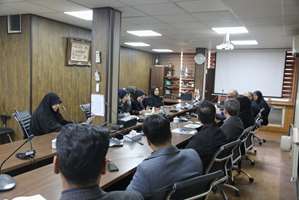 برگزاری سلسله جلسات هم‌اندیشی معاون پژوهشی با گروه‌های آموزشی در دانشکده پیراپزشکی