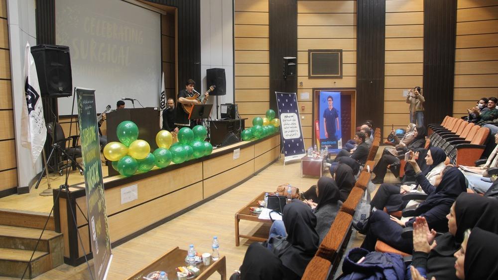 برگزاری جشن روز اتاق عمل با حضور  اساتید و دانشجویان این رشته در تالار شهید کاووسی 