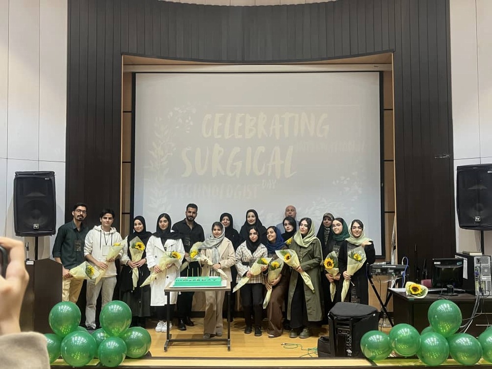 برگزاری جشن روز اتاق عمل با حضور  اساتید و دانشجویان این رشته در تالار شهید کاووسی 
