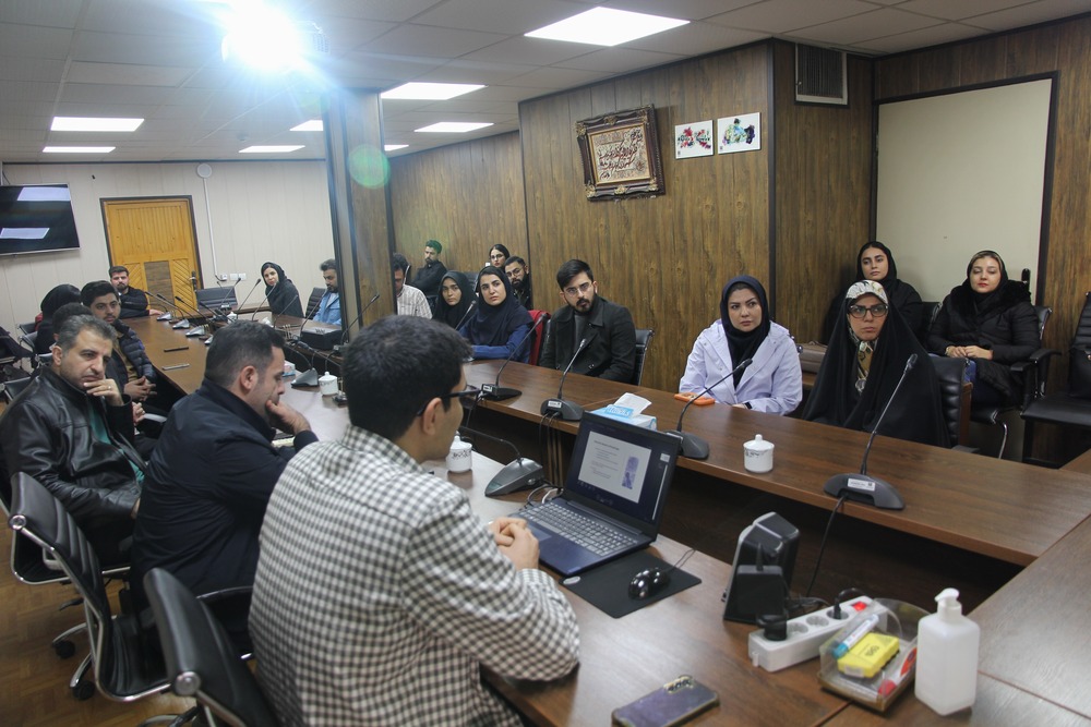 برگزاری ژورنال کلاب گروه آموزشی هماتولوژی آزمایشگاهی و علوم انتقال خون با ارائه علی جباریها