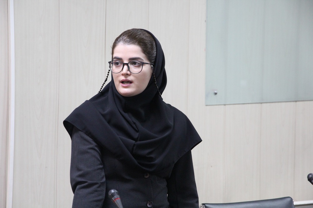 دفاع از پایان نامه نسا کریمی دانشجوی کارشناسی ارشد رشته فناوری اطلاعات سلامت دانشکده پیراپزشکی