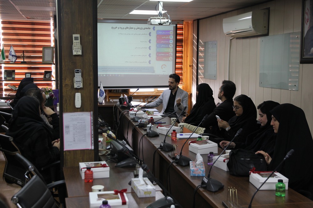 برگزاری جلسه دفاع از پایان نامه محمدجواد دهنوی دانشجوی مقطع کارشناسی ارشد رشته کتابداری و اطلاع رسانی پزشکی