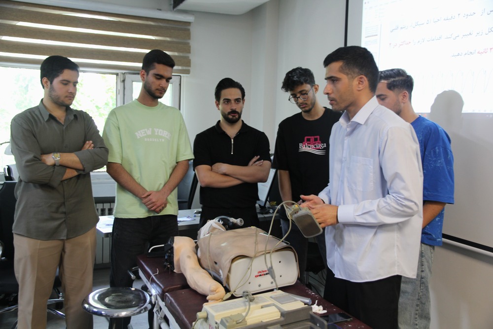 برگزاری کارگاه دو روزه آموزشی احیای قلبی و ریوی پیشرفته بیمارستانی